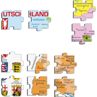 Tyskland, politisk kart