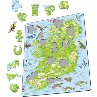 Ireland Topographic Map