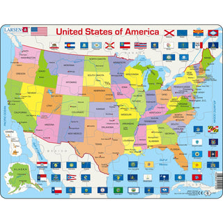 United States of America Political Map