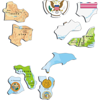 United States of America Physical Map