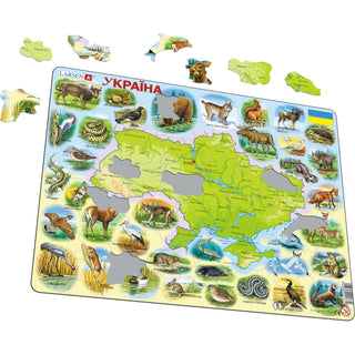 Ukraine Physical w/Animals