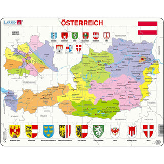 Austria Political Map