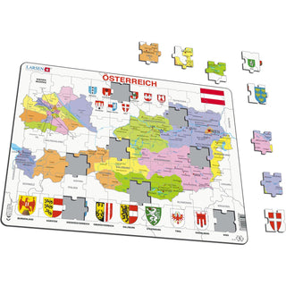Austria Political Map