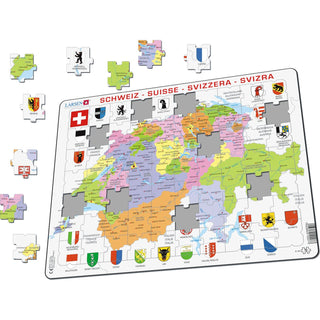 Switzerland Political Map