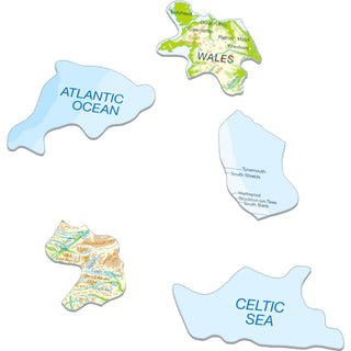 Great Britain & Ireland Topographic Map