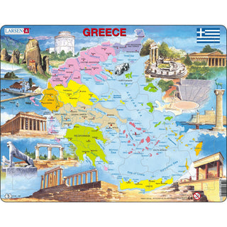 Greece Political map