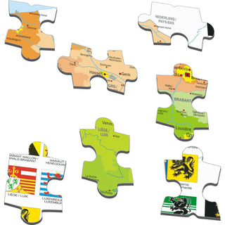 Belgia politisk kart