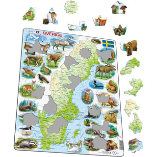 Sverige Fysisk med dyr