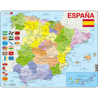 Spain Political Map