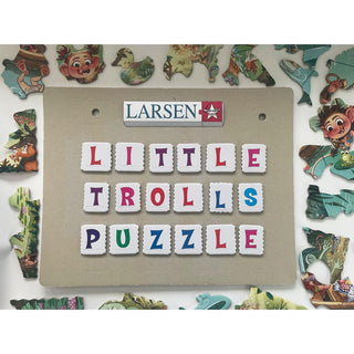 Little trolls fishing and bathing